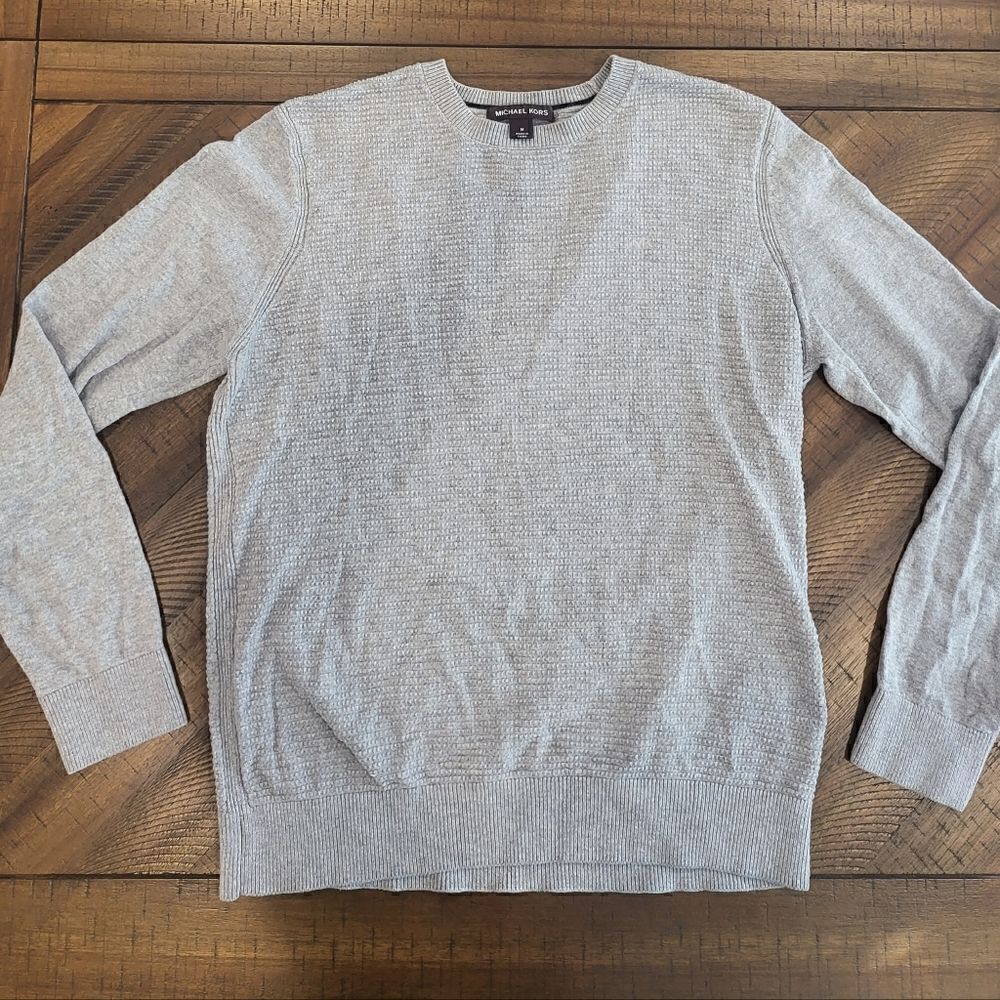 Michael Kors Lightweight Long sleeve sweater Medium Grey